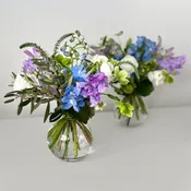 Blue Belle Bud Vase Set