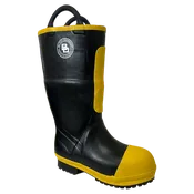 Black Diamond 16" RUBBER FIREFIGHTER BOOT