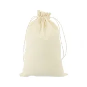100 Pk – 8″ x 12″ Cotton Muslin Bags – Premium 100% Cotton Drawstring Sack – Reusable Eco-Friendly Biodegradable Party Favor Gift Bag – 8×12