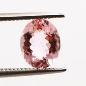 3.78 Ctw Oval Cut Natural Pink Morganite (Oval 9x11.5MM) Eye Clean Clarity Faceted Cut Top Quality Loose Gemstone Morganite Jewelry