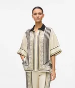 All-over-print pajama shirt