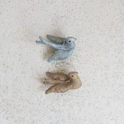 Canvas Bird Ornament