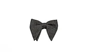 Charcoal Butterfly Bowtie — Garçon Couture