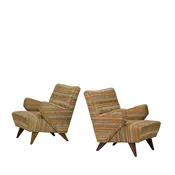 Jens Risom Early lounge chairs model 35 for Knoll Associates — Collage