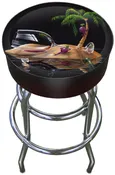 Lost In Paradise Bar Stool