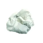 Abatix 10lbs White Polo Knit Rags