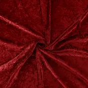 10 yards Velvet Fabric Roll – Apple Red