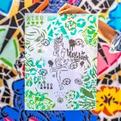 AIKO x Pearl Jam Print GREEN