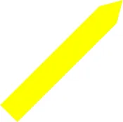 0.75in X 5in Poly TT Pot Tag 3in Core. Yellow – Pantone Yellow. 2000 tags/Roll. 3 Rolls/Case. 6000 Tags/Case. Sold By Case.