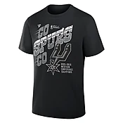 San Antonio Spurs Black Conference Champions Hometown Short Sleeve T Shirt