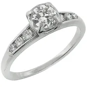 0.45ct Diamond Gold Engagement Ring