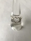 Heart Ring – Sterling