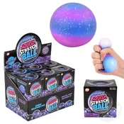 2.5" Squish and Stretch Galaxy Yummy Ball