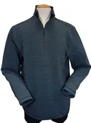 109 Terrio Fine Navy Quarter Zip