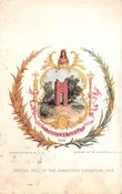 1907 Jamestown Expo Official Seal Greetings Vintage Postcard AA81855