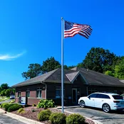 25' External Halyard Aluminum Flagpole - Continental Series