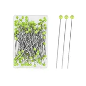 100pcs Glass Head Sewing Pins 38mm