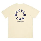 Battle Lax VB Circle Logo Shirt - Navy