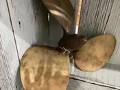 Vintage Brass Prop 16"