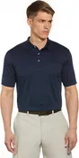 Callaway Golf CGM451 Vent Short Sleeve Open Mesh Polo Shirt - Peacoat