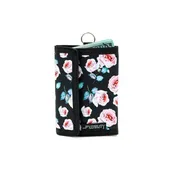 80s Bi-Fold Pink Rose Wallet