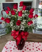 18 RED ROSES