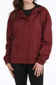 Cinch Women's Rain Jacket Burgundy MAJ9914001