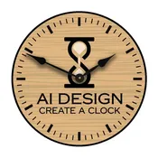 AI--You Design AI Logo Clocks-Instant Preview
