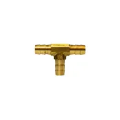 3/8″ Brass Hose Barb Tee – Pneumatic Airline Fitting