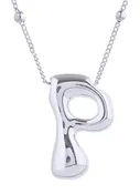 14K Gold Dipped Bold Initial Necklace