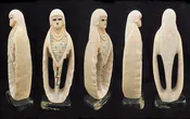 Alabaster Corn Maiden by Jeff Shetima  - Zuni Fetish