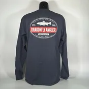 Dragonfly Anglers Red Stripe T-Shirt-Long Sleeve