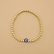Lucky Eye Stretch Beaded Bracelet