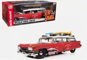 AW Auto World Surf Shark 1959 Cadillac Eldorado Ambulance 1/18