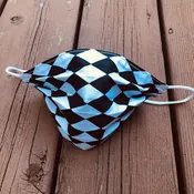 black + white marquee diamonds