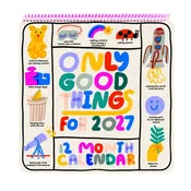 2027 Only Good Things 12-Month Wall Calendar