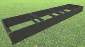 4' x 16' Raised Garden Bed - GardenBLOX Classic