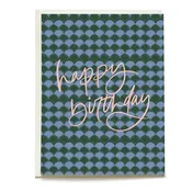 Art Deco Birthday Card