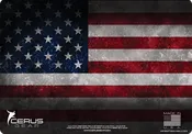 American Flag Handgun Mat