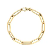 14K Gold Chain Bracelet