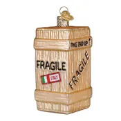 Fragile Crate Ornament - Old World Christmas