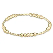 enewton | Classic Blissful Pattern Bracelet - 2mm + 4mm