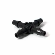 1/4" Barbed Cross