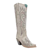 Corral LD Bone Embroidery Tall Boots