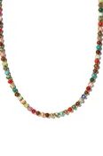 Waterproof Gemstone Glow Necklace
