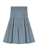 5 Stars Denim Tier Skirt