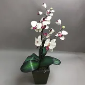 Faux Waterfall orchid Flower Decor (22")