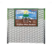 1 Gallon Root Guard Heavy Duty Gopher Basket, 2-pack