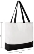 18.5" x 15" - X Large Tote Bag - Sublimation Blank