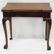 A George II Mahogany Tea Table